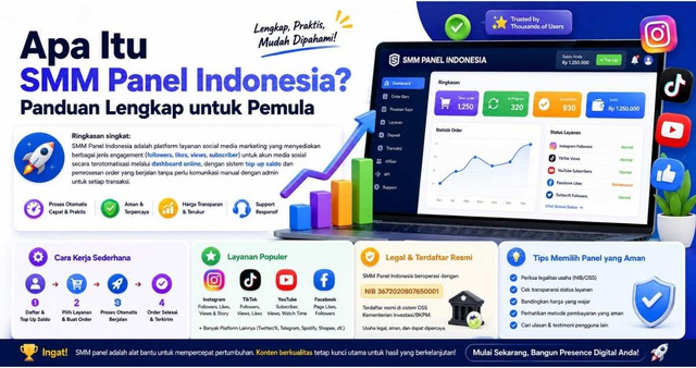 Apa Itu SMM Panel Indonesia? Panduan Lengkap untuk Pemula